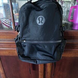 Lululemon Athletica Black Backpack Sleek Durable Design